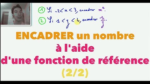 Encadrer un nombre à l