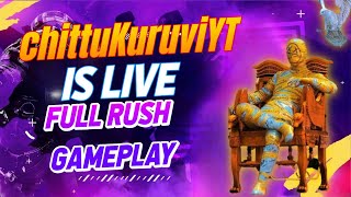 Full Rush GamePlay|Road To 200 Subscribers Guys|x Suit Create Open #BGMI Tamil Live#ChittuKuruviYT#