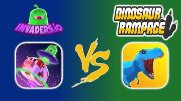 Dinosaur Rampage vs. Invaders.io | Which Is The Better Game?