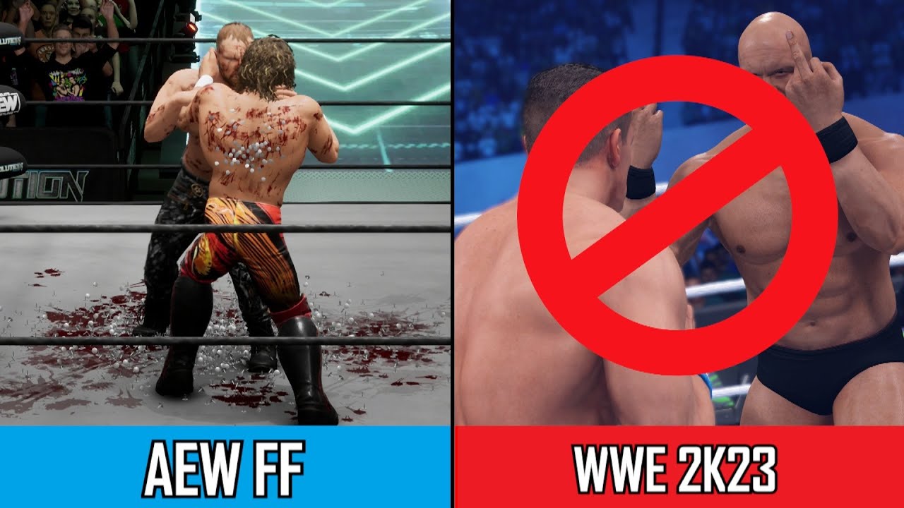 30 Things You CAN Do In AEW Fight Forever But CAN'T Do In WWE 2K23
