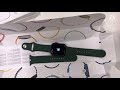 Apple Watch 7 Series Green Unboxing