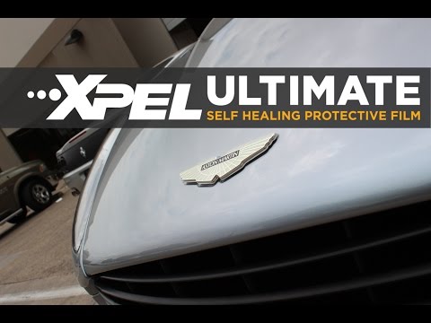 Aston Martin V12 Vanquish Clear Bra Protection Film