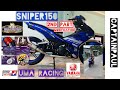 INSTALLING UMA RACING PARTS ON MY SNIPER 150 2020