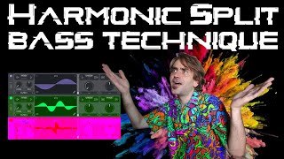 Harmonic Split Bass Technique - Advanced Bass Sound Design Without A Filter? Wealth