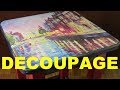 DIY The Easiest Furniture Makeover in Decoupage