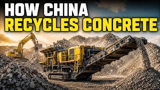How China Recycles Entire Mountains of Concrete Every Year