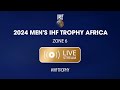Zimbabwe vs lesotho  2024 mens ihf trophy africa zone 6 youth