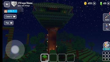 tree house crafting in block craft 3d