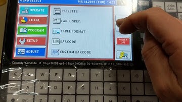 Uni-5/7 setup for 5 digit pricing