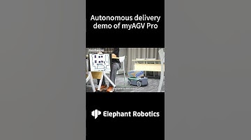 myAGV Pro | Explore how the #AGV acts as an autonomous delivery #robot expert #robotics