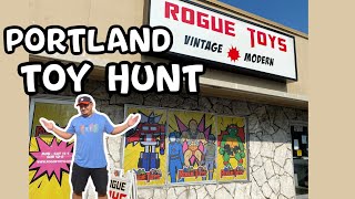 Toy Hunting at Rogue Toys Portland 2022 Vintage and Modern Toys