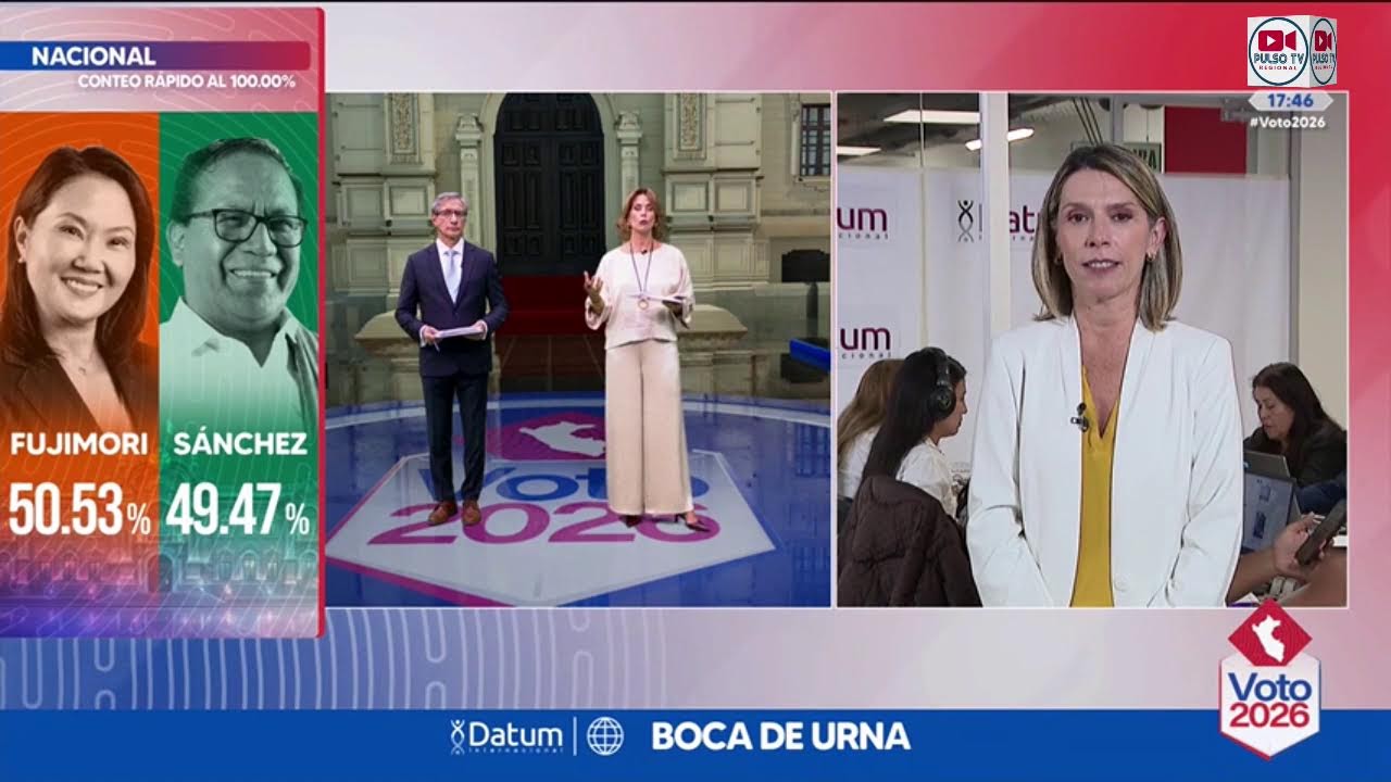 🔴 EN VIVO | PERÚ VOTO 2026 - SEGUNDA VUELTA - FLASH ELECTORAL