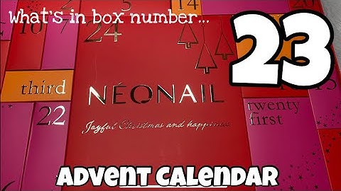 Neonail Advent Calendar 2020 Day 23