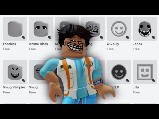🆓 (LOUD) HOW TO GET MORE THAN 50 FREE ROBLOX DYNAMIC HEADS! ROBLOX! in  2023