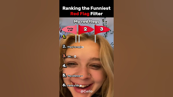 Ranking Funniest Red Flag Filters🤣#ranking #funny #tiktok #filter