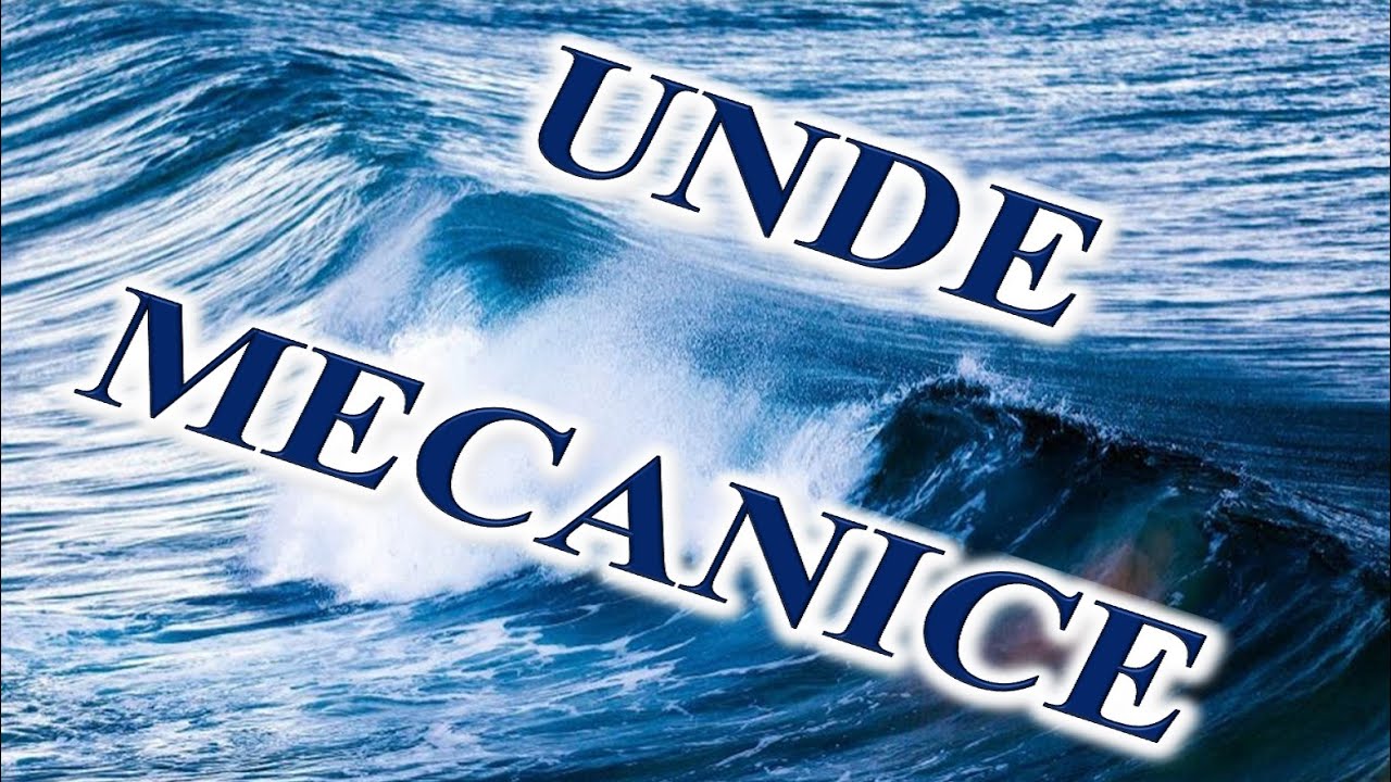 CURS DE OSCILATII SI UNDE (07) (UNDE MECANICE)