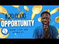 $20,000 OPPORTUNITY; NOW LIVE ON STON.FI 