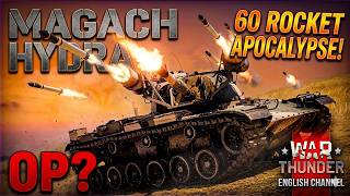 MAGACH HYDRA: The ultimate 60-ROCKET Apocalypse! 🔥 (War Thunder) screenshot 4