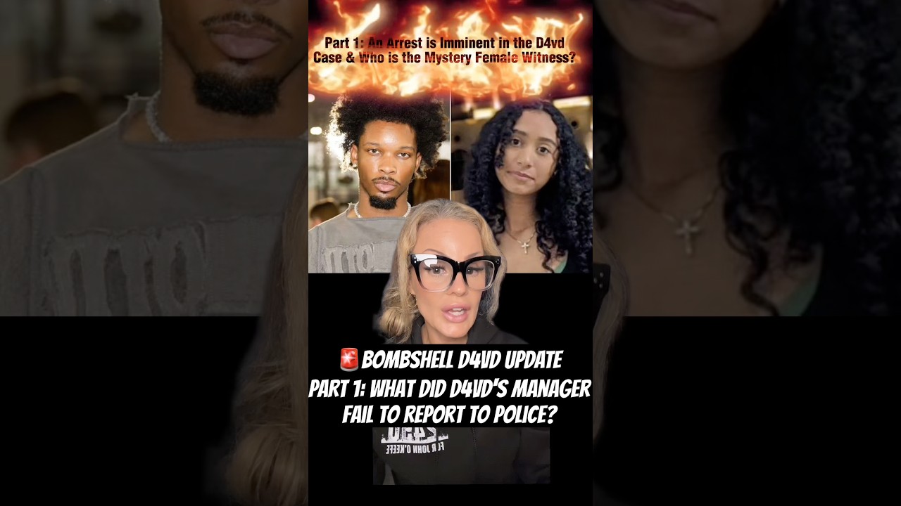 🚨Срочные новости. Часть 1: Сенсация от большого жюри 💣 Менеджера D4vd допрашивают! Почему он не в...