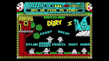 Magicland Dizzy - 02 - In-Game Music - Sinclair ZX Spectrum