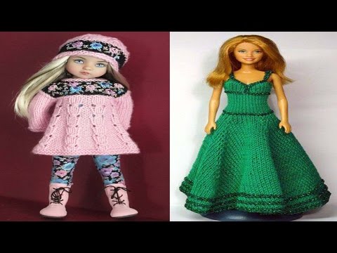 Ropa de muñecas patrón de ganchillo para 12 18 y 20 Pulgadas Muñecas vdoll 182 16 14