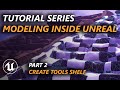 Tutorial - Modeling Tools in Unreal 4.26 Part 2: Create tools shelf