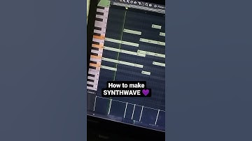 How To Make Synthwave #synthwave #beat #shorts