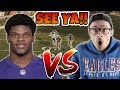 LAMAR JACKSON vs YOBOY PIZZA Trash Talking Forfeit!! Madden 19 #2