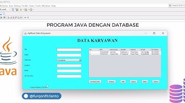 Program Java dengan Database "Data Karyawan"