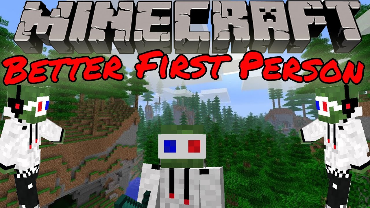 Minecraft first person Mod. First person Mod 1.12.2. Better first person