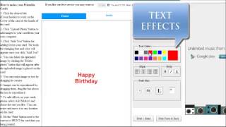 How to Create Printable Birthday Cards