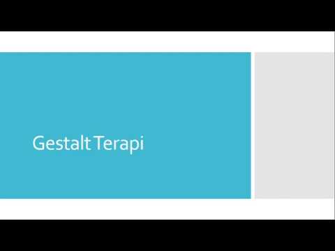 Gestalt Terapi Ders Anlatımı