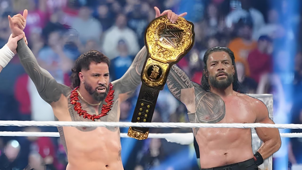 Roman Reigns Help Jey Uso Win World Heavyweight Championship Seth Rollins WWE Raw 2025 Highlights