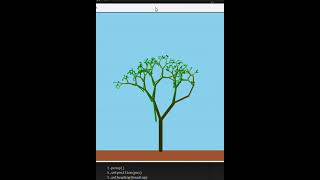 New Animated Design Sun, cloud, tree drawing in Python turtle Graphics#coding #pythonprogramming