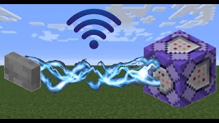 How to make wireless redstone in Minecraft PE (1.16)