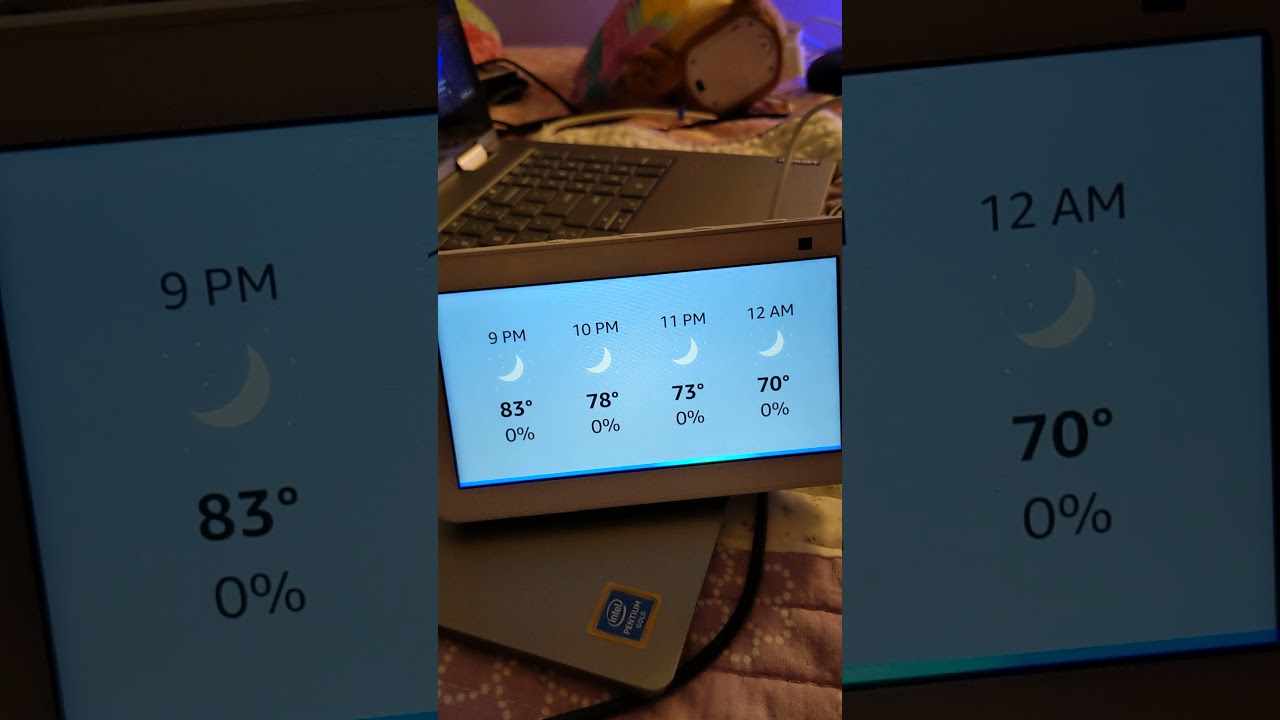 Smurfs ask Alexa the Weather