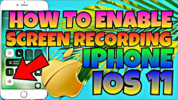 HOW TO ENABLE SCREEN & VOICE  RECORDING ON APPLE IPHONE IOS 11