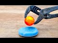 EXPERIMENT Glowing 1000 degree METAL BALL vs SOAP