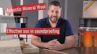 How Acoustic Mineral Wool works as Soundproofing Insulation