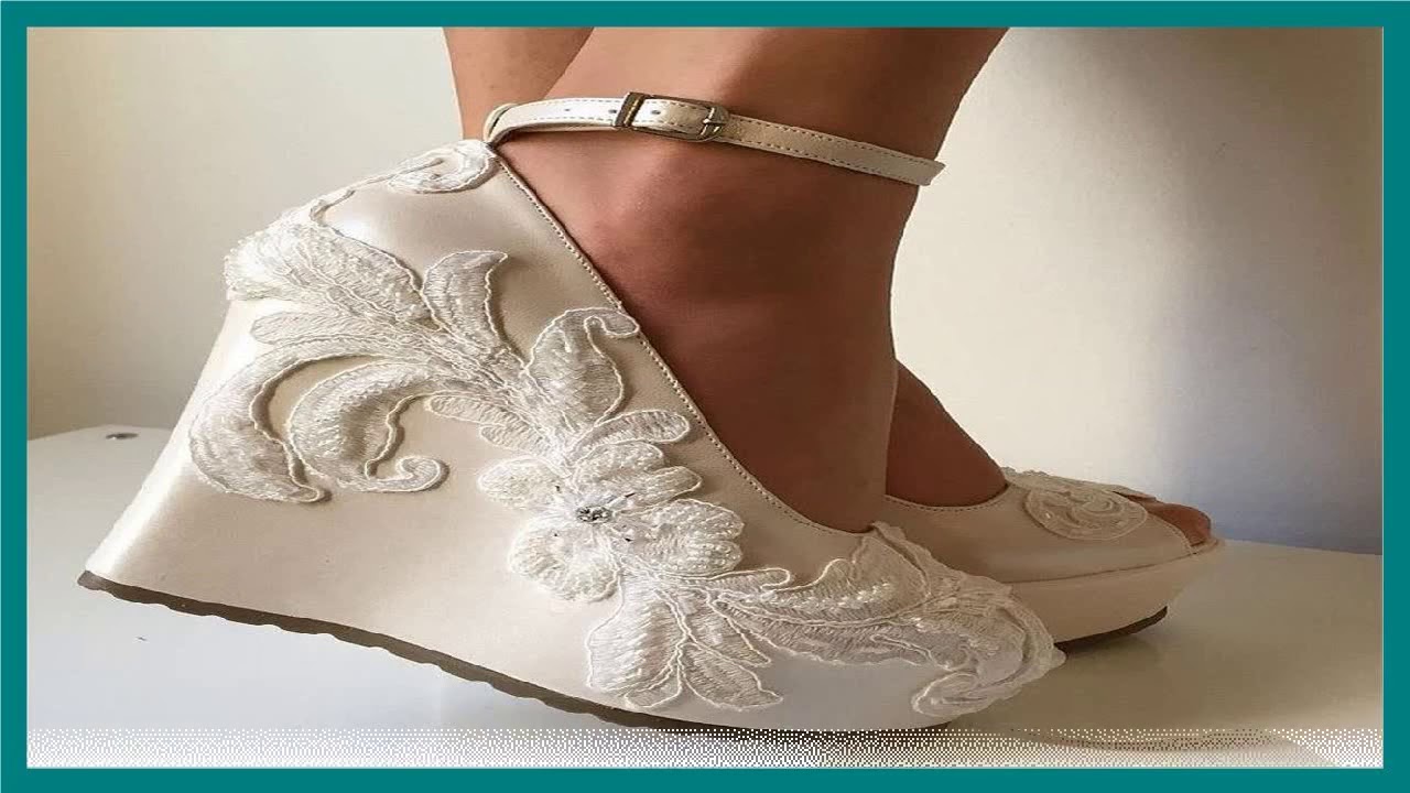 ivory dress wedges