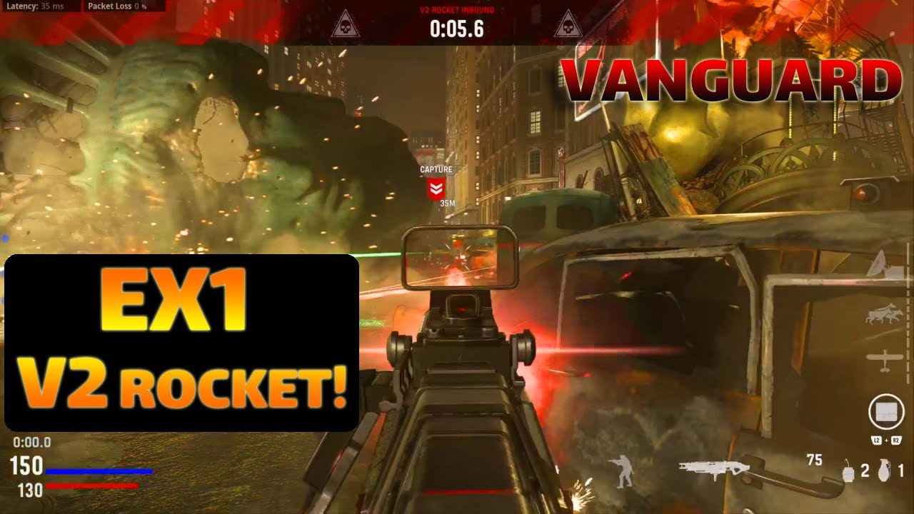 EX1 V2 ROCKET! 🚀 Vanguard reverse boosted PS5 Gameplay