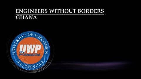 Engineers Without Borders:  Ghana