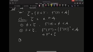 Measure and Integration - Lecture 8 part 1