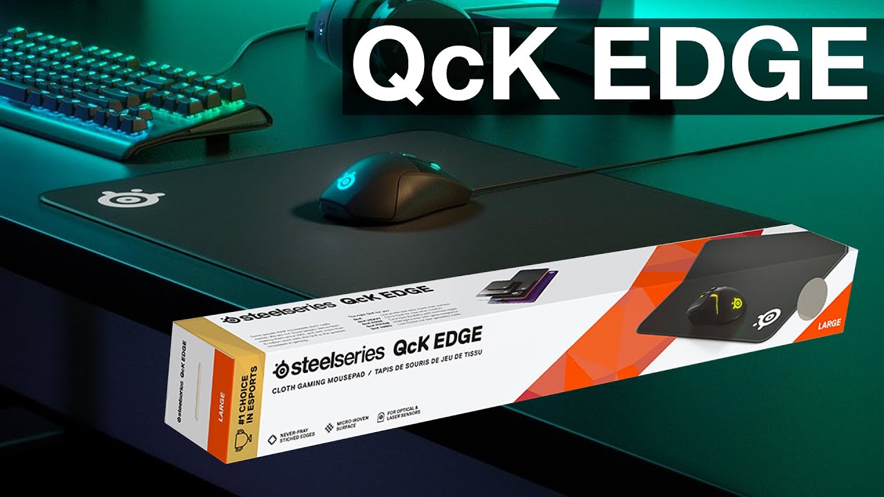 SteelSeries Qck Edge Mouse Pad Review - Large - 2021 