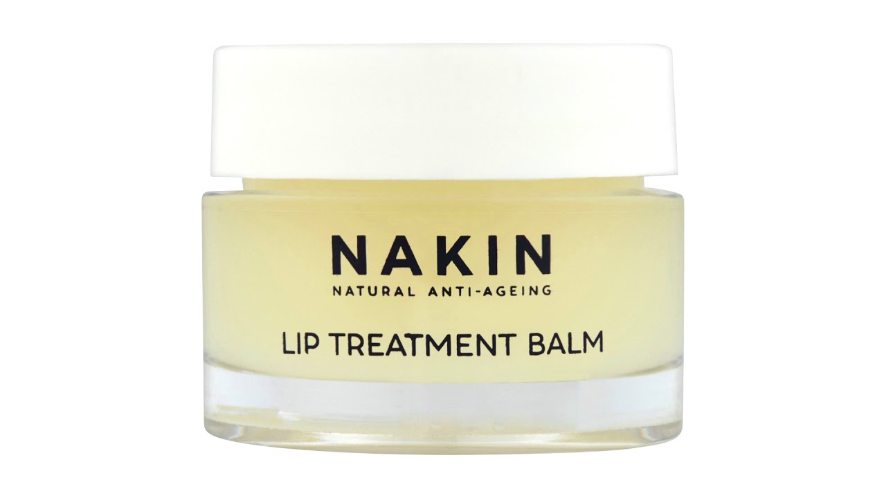 Nakin Lip Treatment Balm Natural & AntiAgeing YouTube
