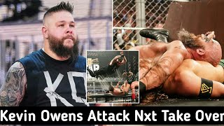 Kevin Owens Attack On NXT Take Over \& Join Tommaso Team,Wwe Nxt Takeover Highlights