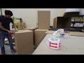 Chair Kit Packing Area - Warehouse Vlog 4