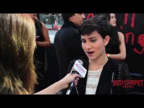 Bex Taylor-Klaus Interviewed at MTV'S Scream Premiere at LA Film Festival 2015 #MTVScream #LAFF