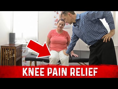 Amazing Knee Pain Before & After: Dr. Berg Technique