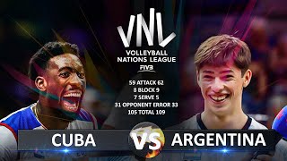 Cuba vs Argentina | Men's VNL 2025